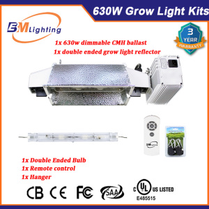 De Double-Ended Hydroponics Lighting Kits Growlight Reflector 630W